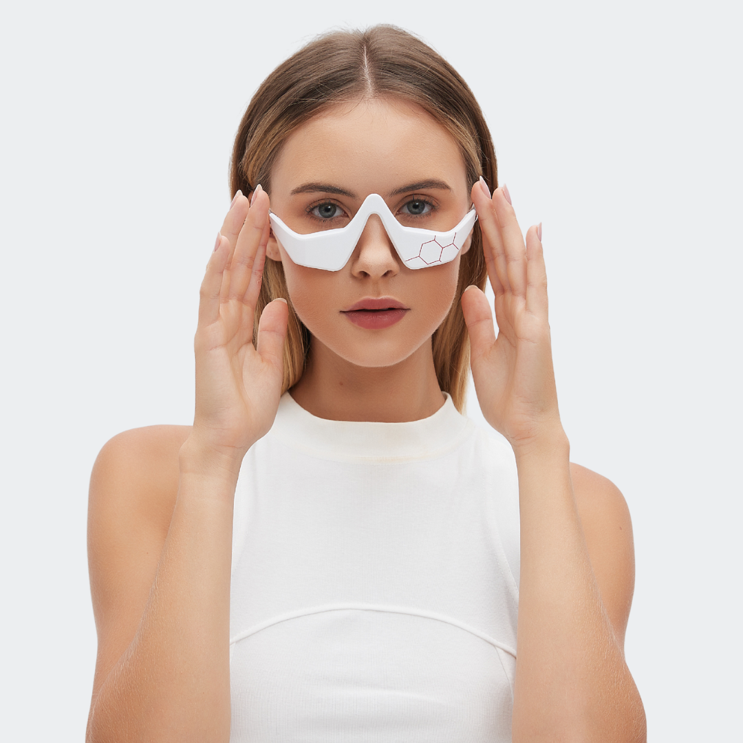 Eye Repair Device — 630nm Red LED + EMS Microcurrent
