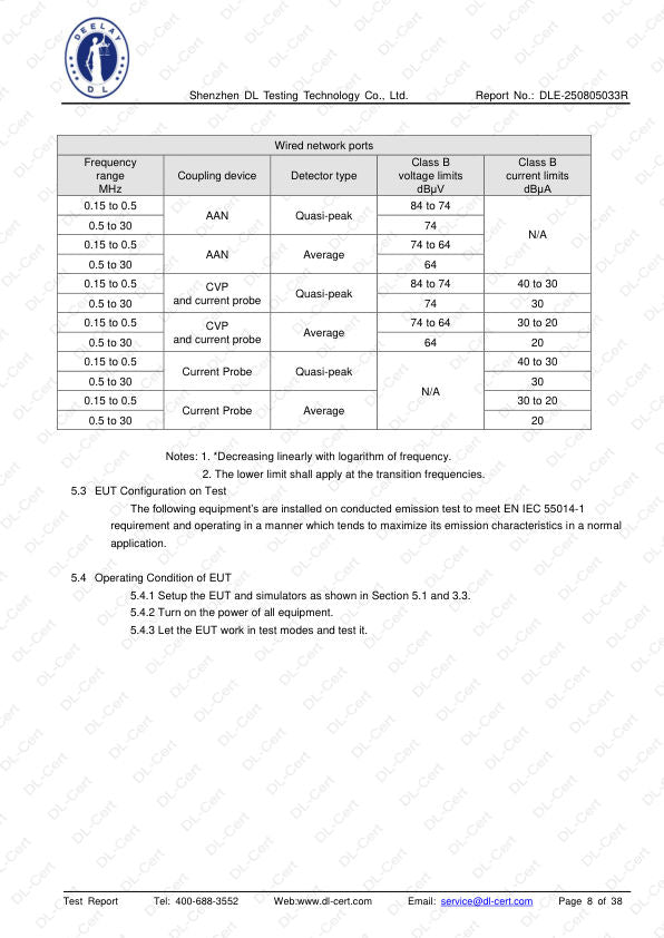 Report page 8