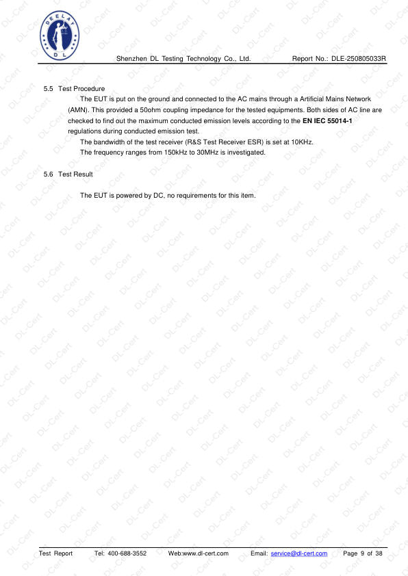 Report page 9