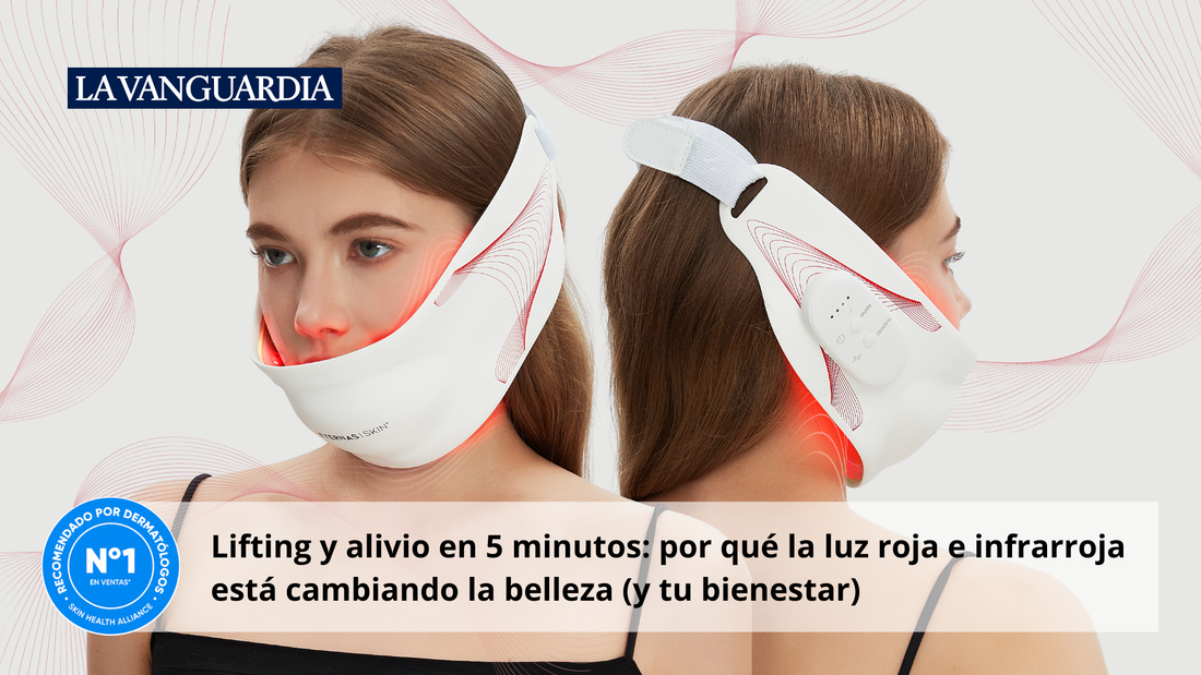 Lifting y alivio en 5 minutos: por qué la luz roja e infrarroja está cambiando la belleza (y tu bienestar)