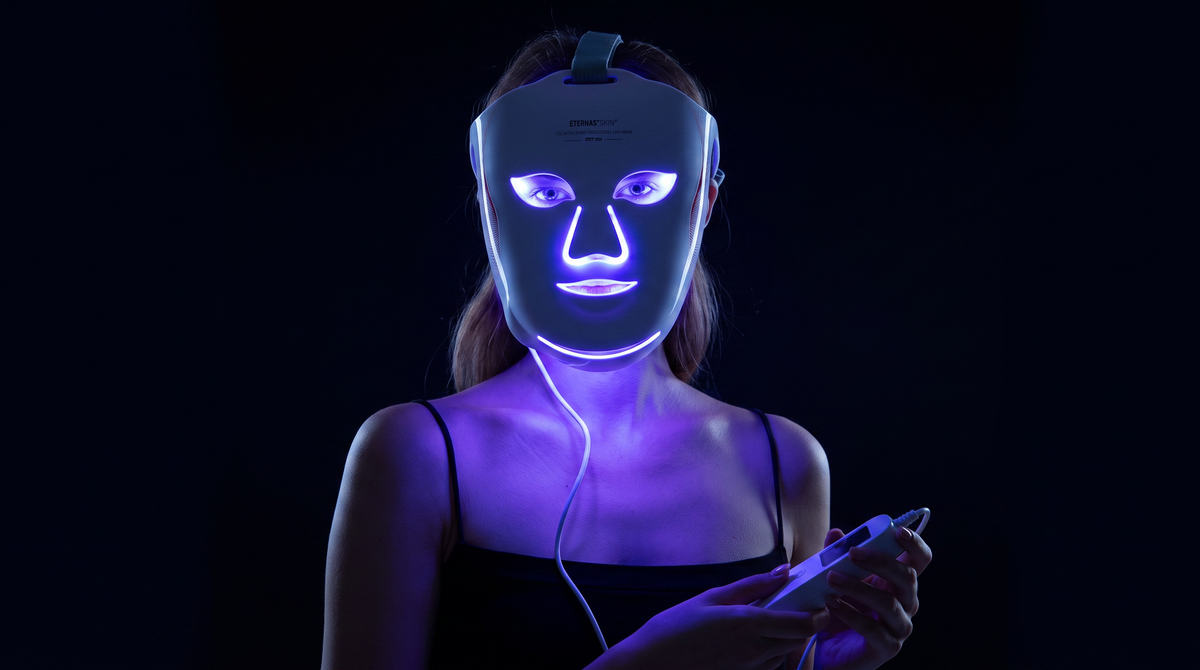 Blue Light Therapy for Acne: What the Research Actually Shows | Eternas