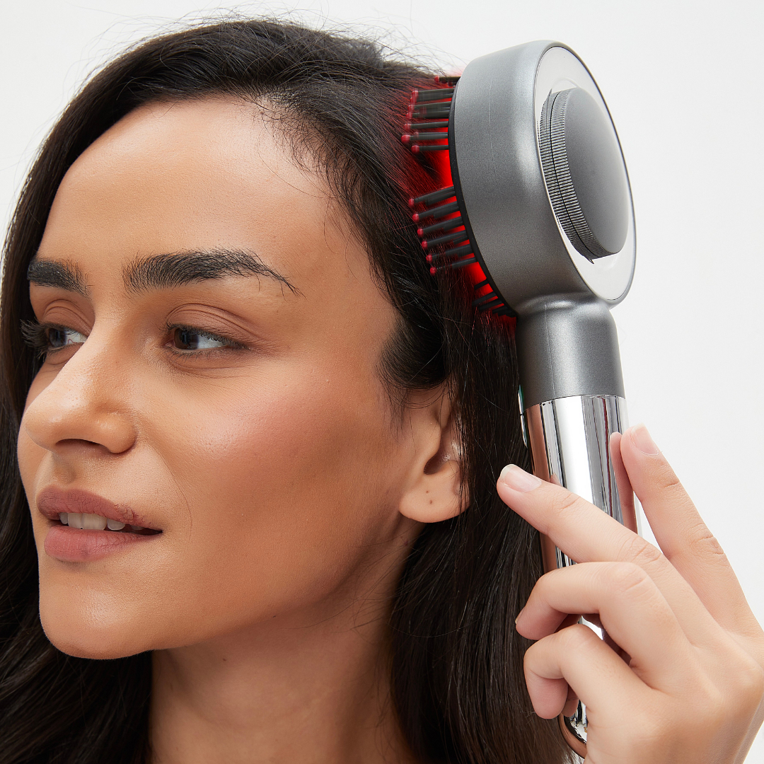 Hair Growth LED Comb — 850nm Infrared + EMS Microcurrent