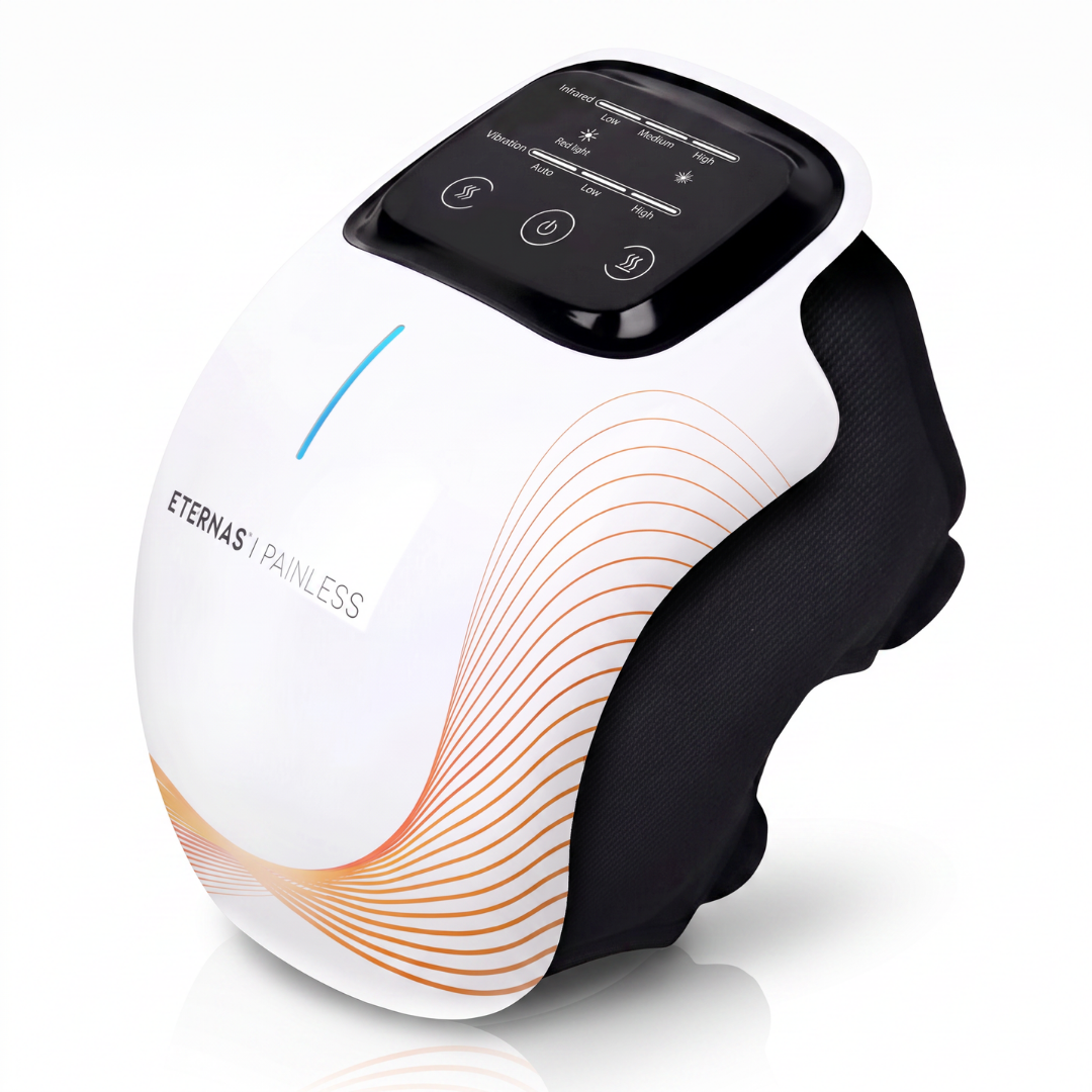 Cordless Knee Massager — Infrared, Heat, Vibration & Laser Therapy
