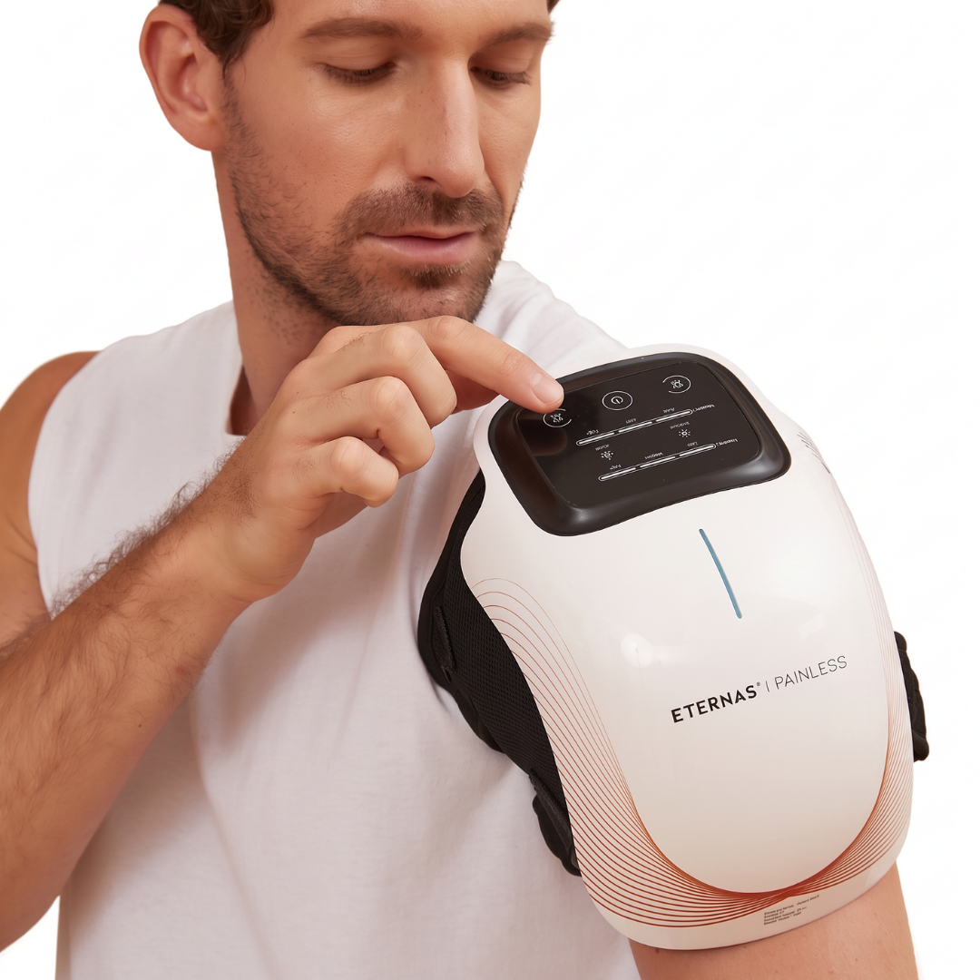 Cordless Knee Massager — Infrared, Heat, Vibration & Laser Therapy