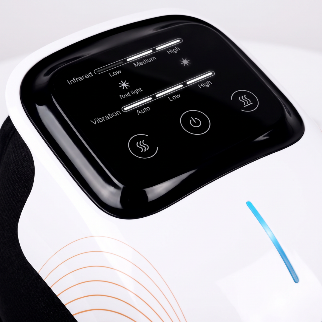 Cordless Knee Massager — Infrared, Heat, Vibration & Laser Therapy