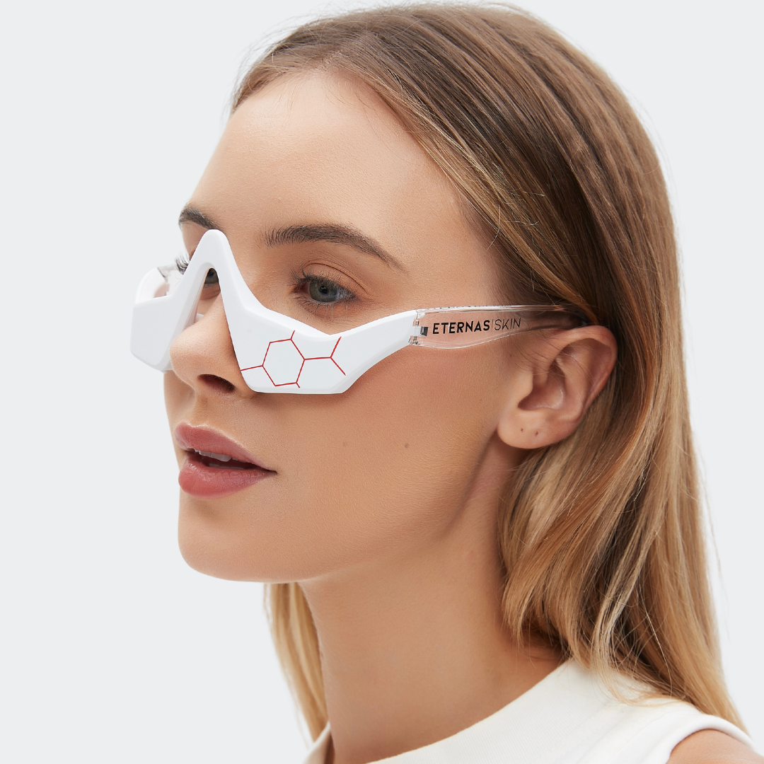 Eye Repair Device — 630nm Red LED + EMS Microcurrent