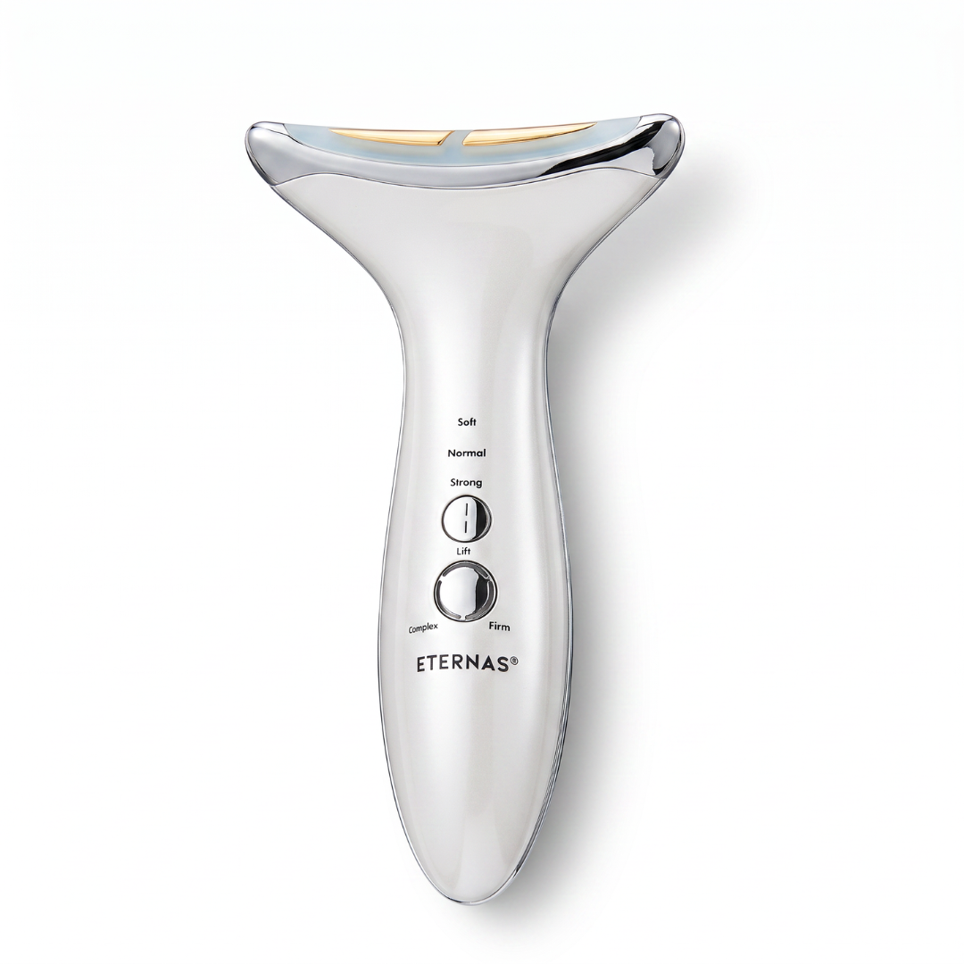 24K Gold RF Lifting Device — Face & Neck Sculptor