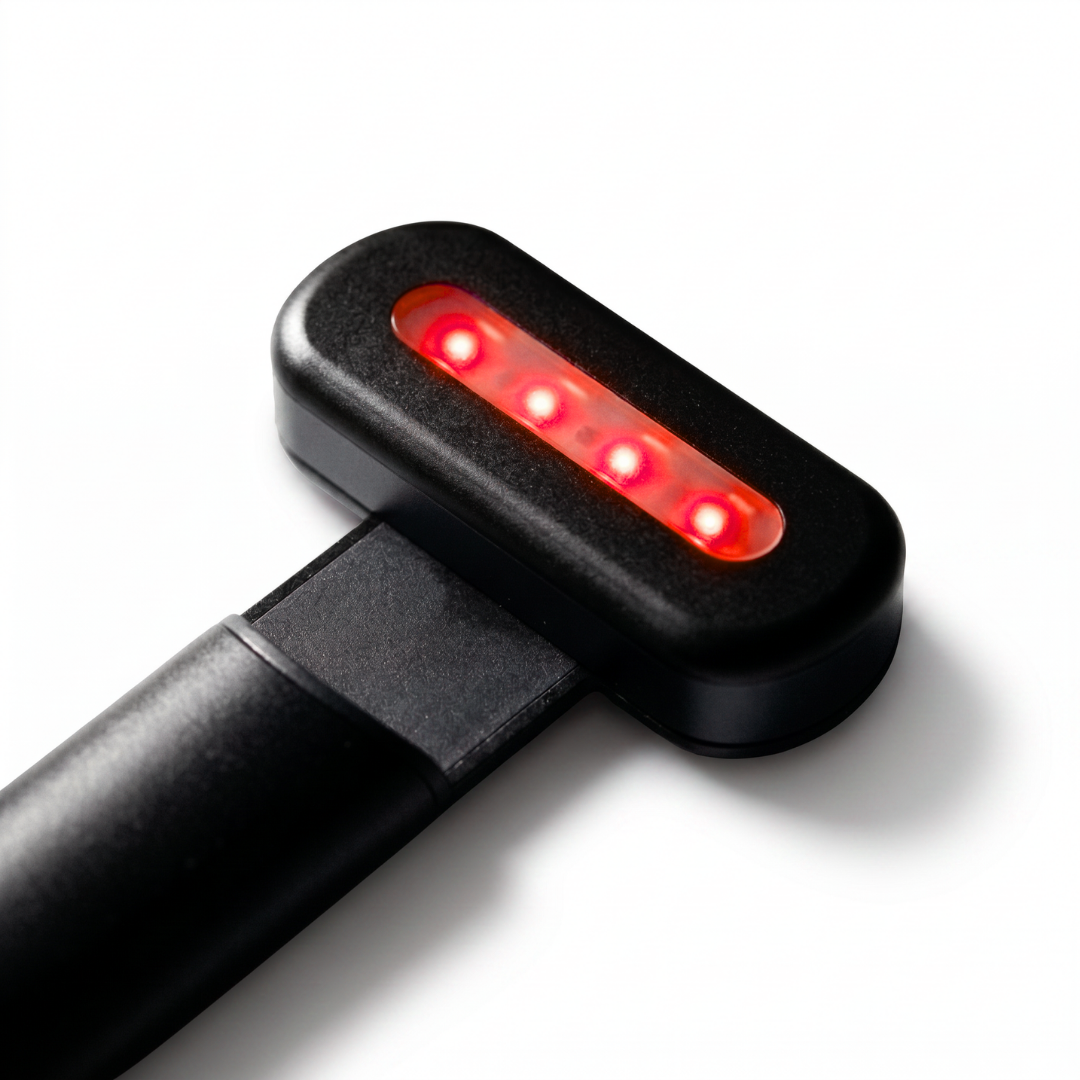 4-in-1 Eye & Face Wand — LED, EMS, Heat & Microvibration