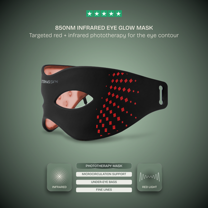 Eye Glow Mask — 850nm Triple-Spectrum LED Eye Therapy