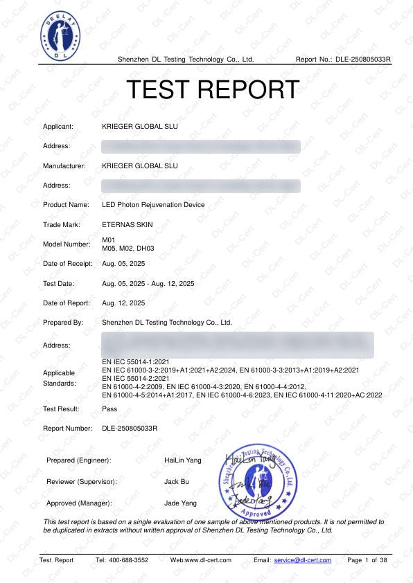 Report page 1
