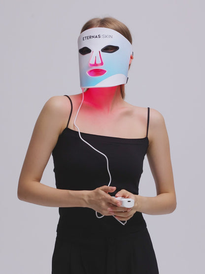 Pro LED Neck & Décolleté Mask — 850nm Near-Infrared Therapy
