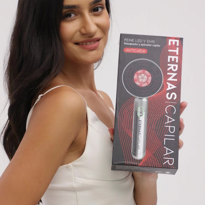 Hair Growth LED Comb — 850nm Infrared + EMS Microcurrent