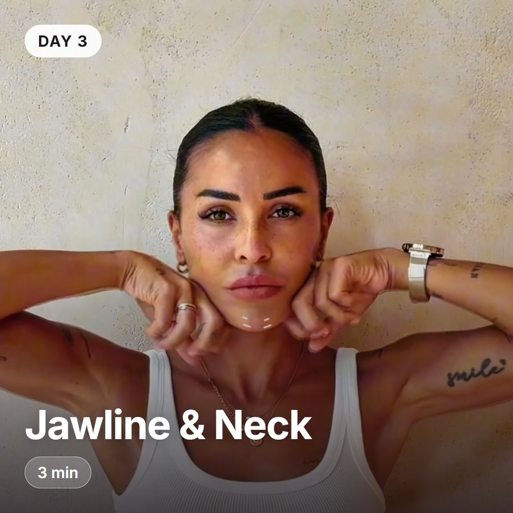 Day 3: Jawline & Neck